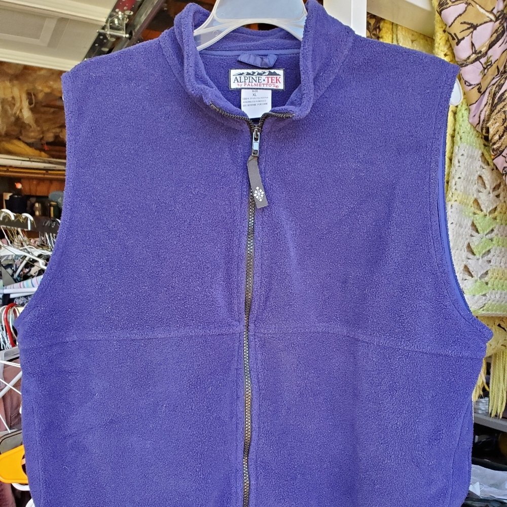 Alpine Tek fleece vest size XL